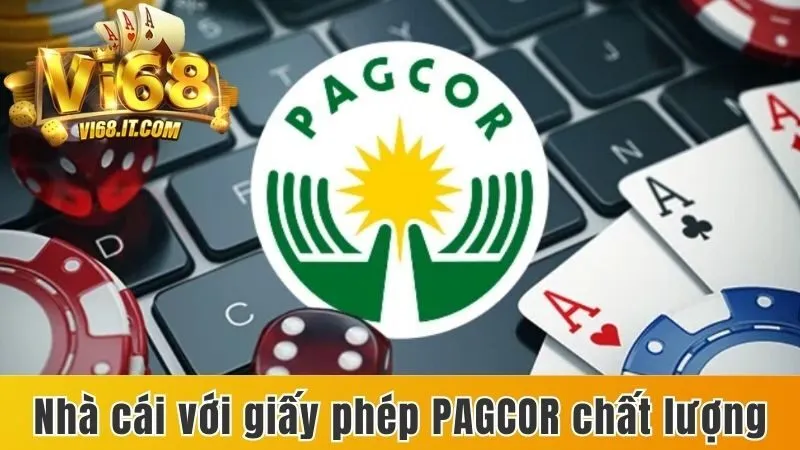 Nhà cái với giấy phép PAGCOR chất lượng