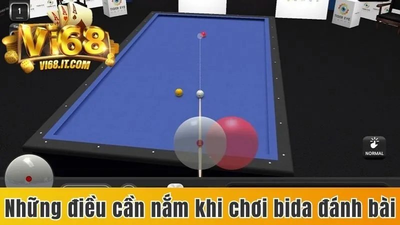 Những điều cần nắm khi chơi bida đánh bài