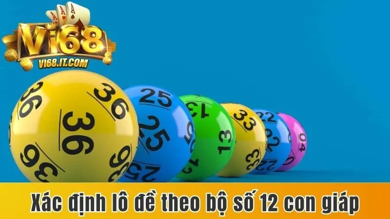 Xác định lô đề theo bộ số 12 con giáp
